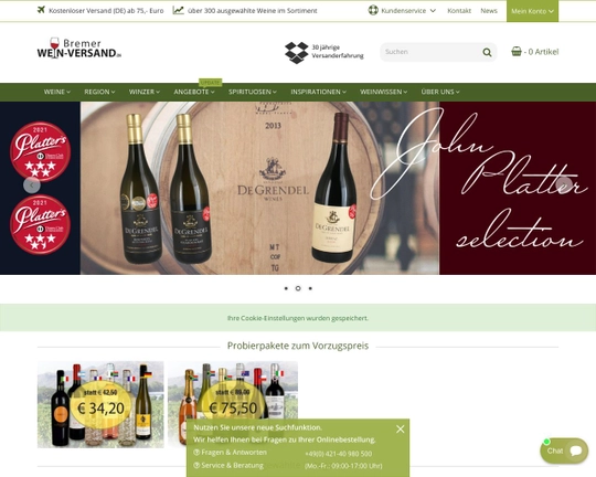 Bremer Wein-Versand.de Logo