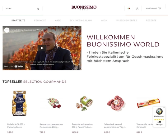 Buonissimo-world.de Logo