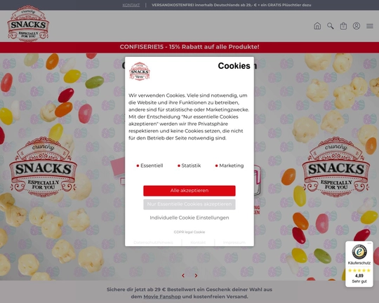 Crunchysnacks.de Logo