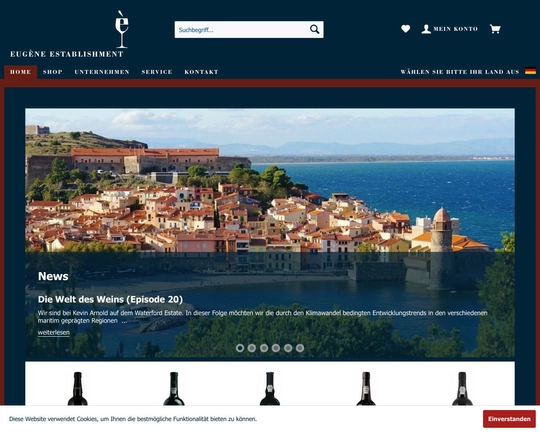 E-weinshop.com Logo