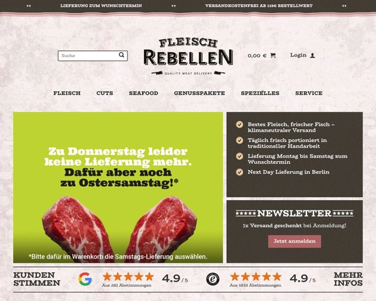 Fleischrebellen.de Logo