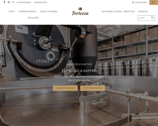 Fortezza-espresso.de Logo