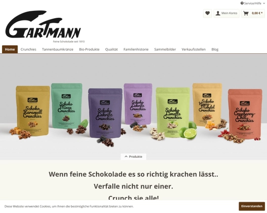 Gartmannschokolade.de Logo