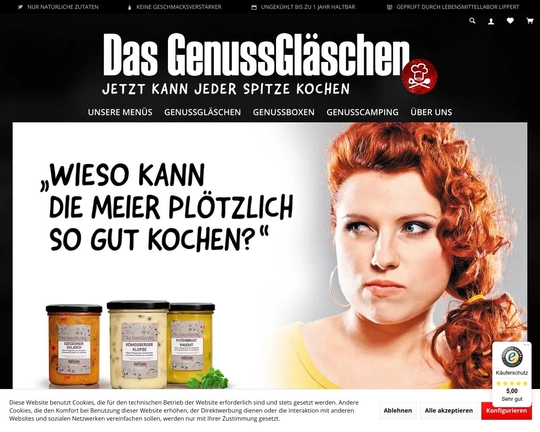 Genussglaeschen.de Logo