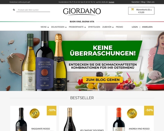 Giordanoweine.de Logo