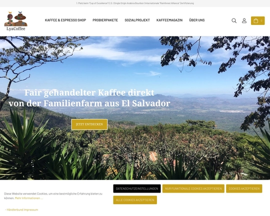 Lyacoffee.de Logo