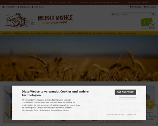 Muesli-muehle.de Logo
