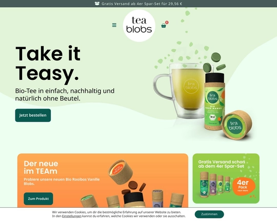Teablobs.de Logo