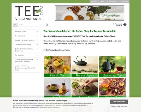 Tee-versandhandel.de Logo